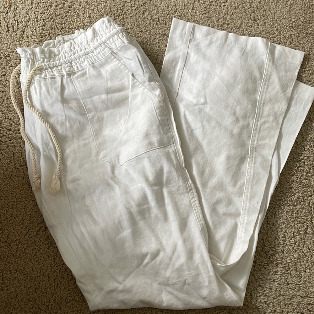 Roxy Oceanside Linen Pants